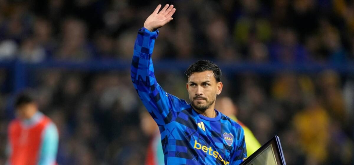 Paredes stays behind at La Bombonera to take penalties with his son after Boca’s win